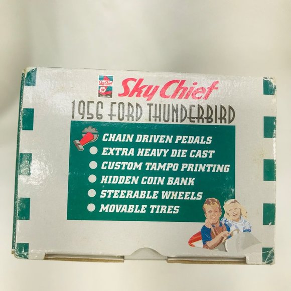 Gearbox Vintage Texaco Sky Chief 1956 Ford Thunderbird Serial #09433 Pedal Car - Picture 5 of 11